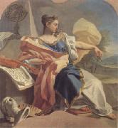 Mura, Francesco de Allegory of the Arts (mk05) oil on canvas